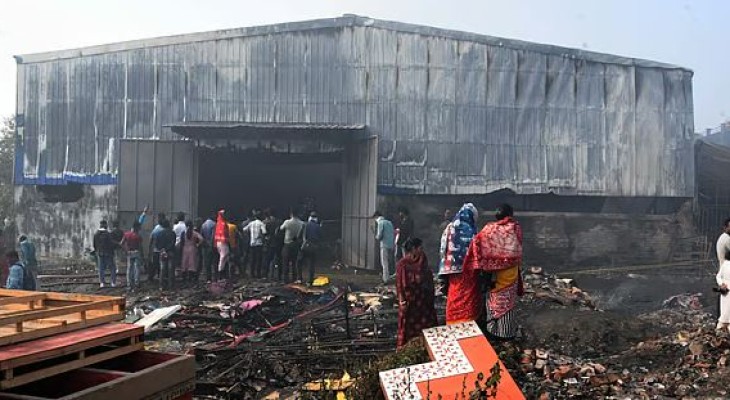 কলকাতার গুদামে অগ্নিকাণ্ড: ২১টি দেহাংশ উদ্ধার