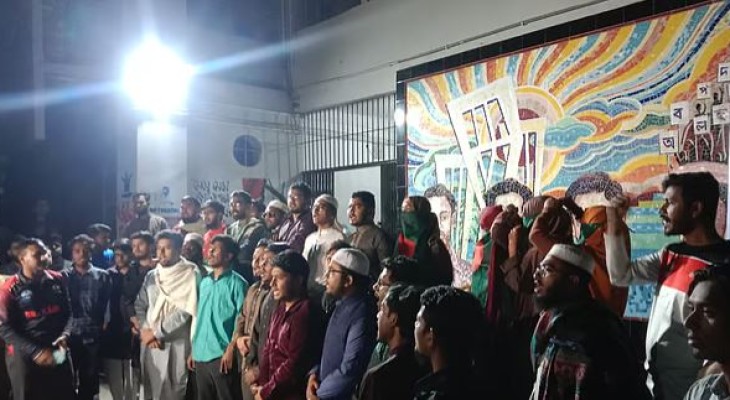 আওয়ামী লীগের ষড়যন্ত্র সফল হতে দেওয়া হবে না: ডাকসুর জিএস ফরহাদ